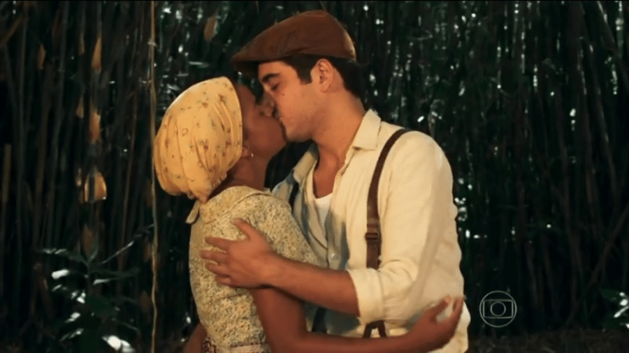 Dita (Jeniffer Nascimento) e Quincas (Miguel Rômulo) em ´Êta Mundo Bom' Dita (Jeniffer Nascimento) e Quincas (Miguel Rômulo) em ´Êta Mundo Bom'