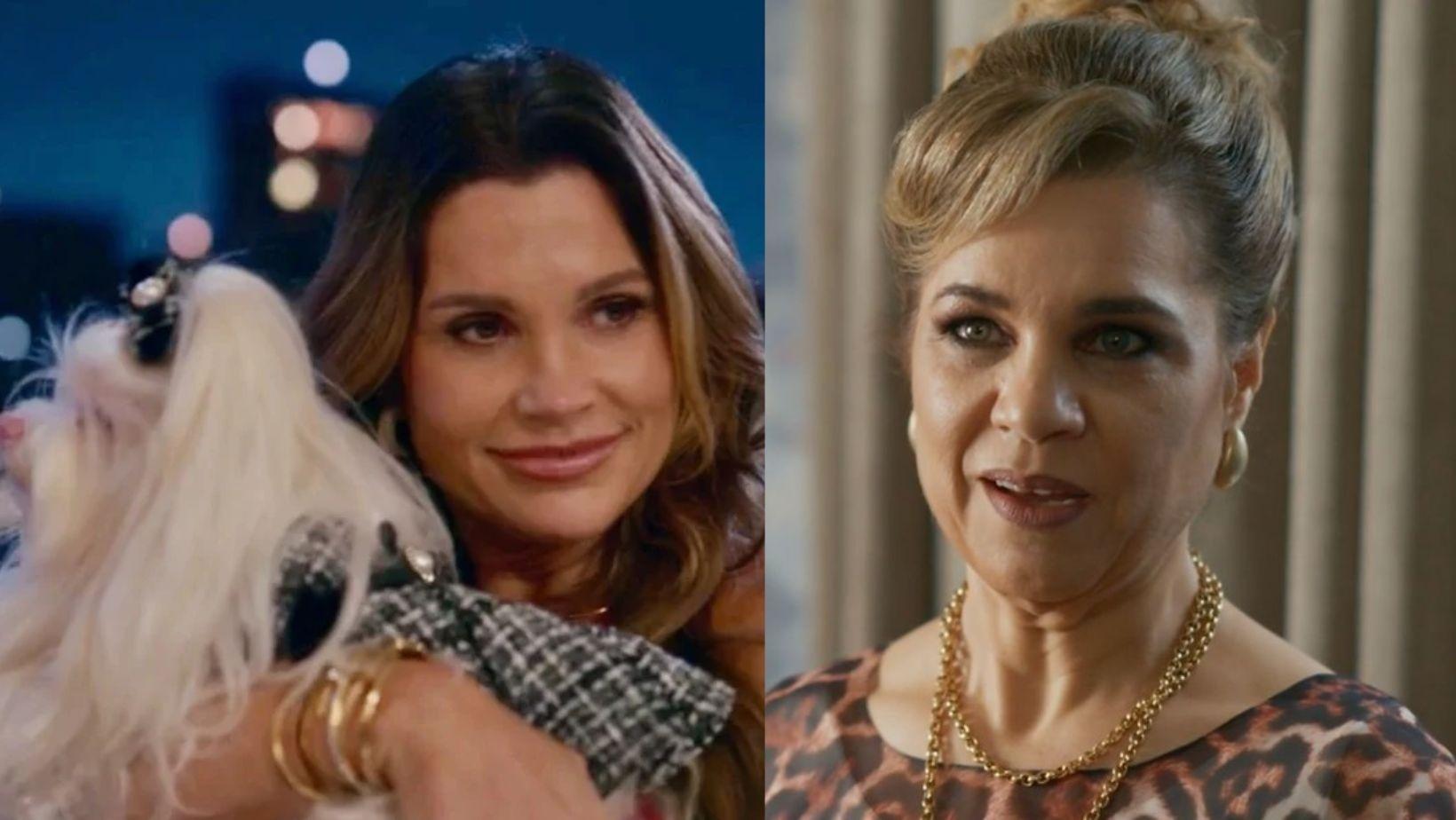 Flávia Alessandra e Isabel Teixeira como Fábia e Pilar em Quem Ama Cuida - undefined
