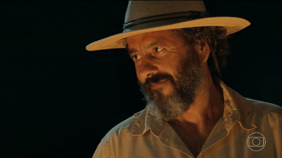 Marcos Palmeira como Zé Leôncio em "Pantanal" (TV Globo) - Reprodução/TV Globo
