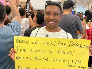 'Flopado, pior elenco de todos': cartaz detona BBB na Vitrine do Seu Fifi