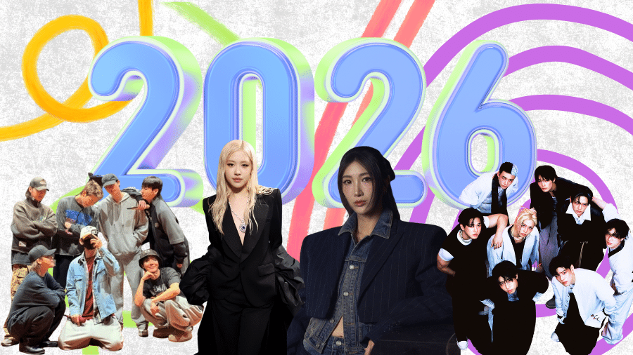 2026 será um grande ano para o K-pop: BTS, Rosé, EJAE, Stray Kids