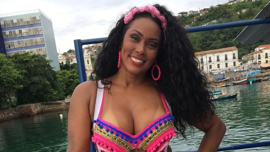 Rosiane Pinheiro, bailarina do Gang do Samba - Reprodução/Instagram