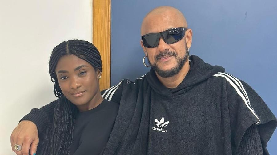 Erika Januza assume namoro com Jose Junior