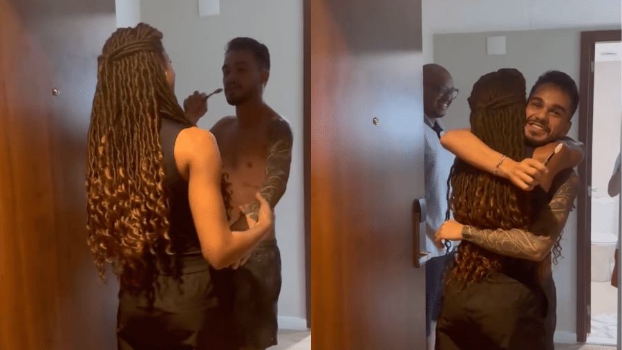 BBB 25: Aline revê João Gabriel, seu rival no jogo - Instagram/alinepatriarca_