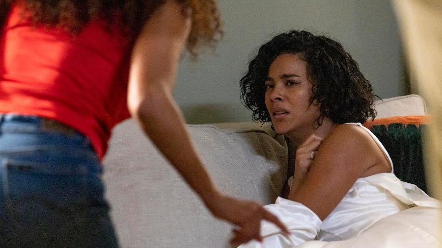 Raquel (Taís Araujo) e Maria de Fátima (Bella Campos) em 'Vale Tudo' Raquel (Taís Araujo) e Maria de Fátima (Bella Campos) em 'Vale Tudo'