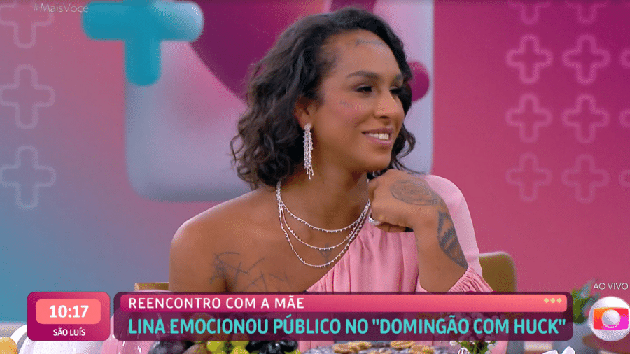 BBB 22: Linn da Quebrada participou do "Mais Você" (TV Globo) de hoje - Reprodução/TV Globo