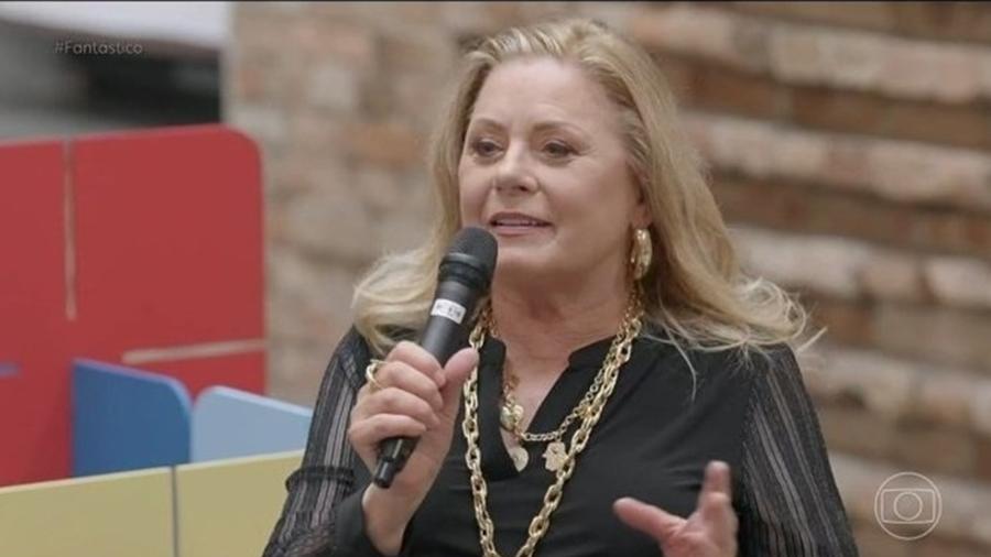 Vera Fischer participa de quadro novo no Fantástico Vera Fischer participa de quadro novo no Fantástico