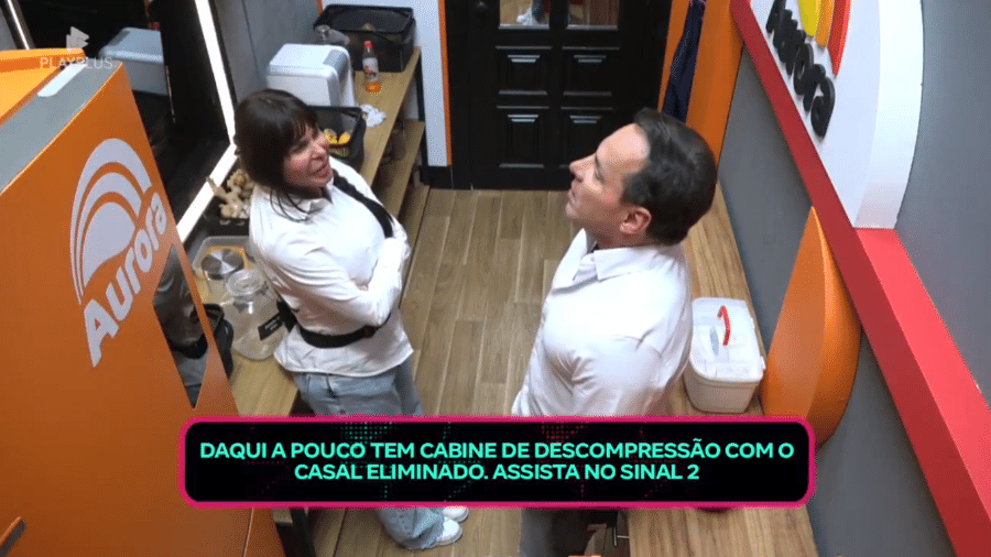 Power Couple 7: Gretchen e Esdras planejam desistência Power Couple 7: Gretchen e Esdras planejam desistência