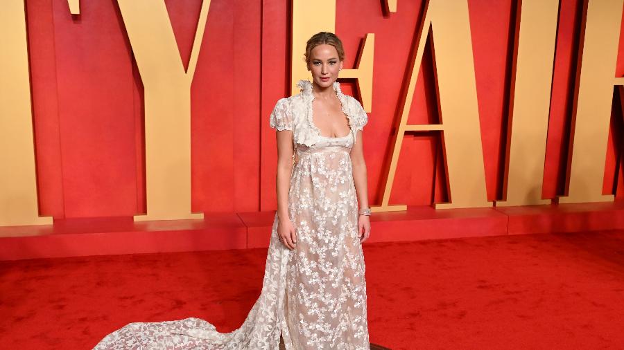 Jennifer Lawrence acaba de anunciar sua segunda gravidez - Getty Images