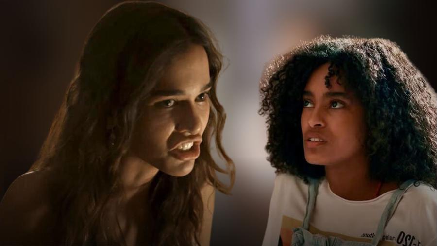 Mariana (Theresa Fonseca) e Teca (Lívia Silva) em 'Renascer'