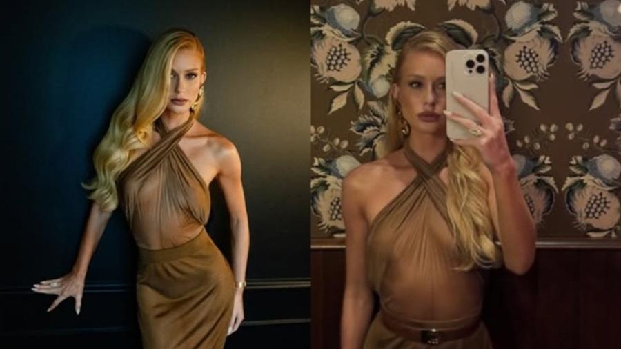 Marina Ruy Barbosa abre álbum de viagem a França com vestido transparente Marina Ruy Barbosa abre álbum de viagem a França com vestido transparente