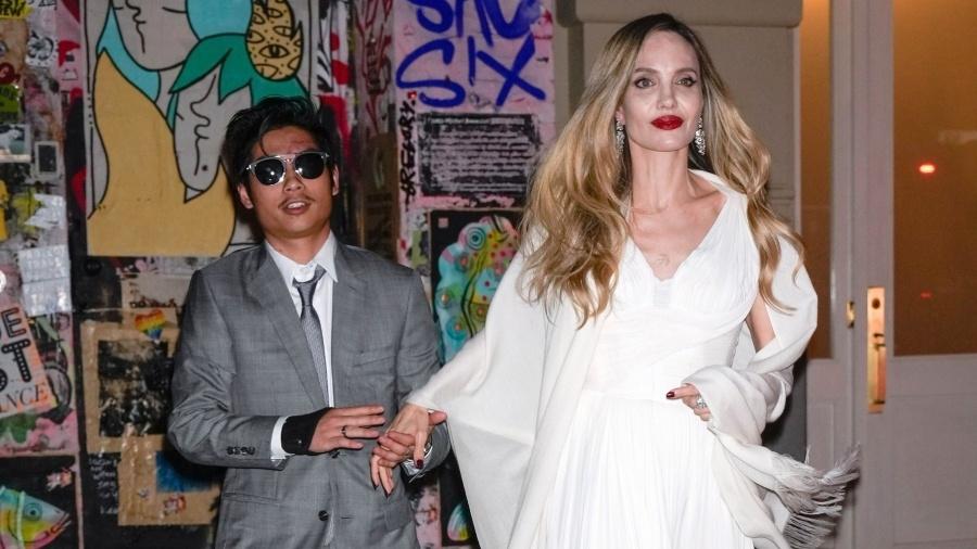 Pax, filho de Angelina Jolie e Brat Pitt, ainda mantém contato com família paterna - undefined