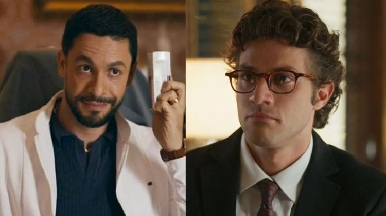 Rainer Cadete e Chay Suede como César e Pedro em Quem Ama Cuida Rainer Cadete e Chay Suede como César e Pedro em Quem Ama Cuida
