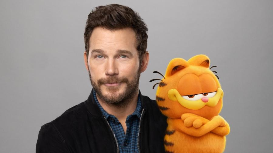 Chris Pratt é a voz de Garfield
