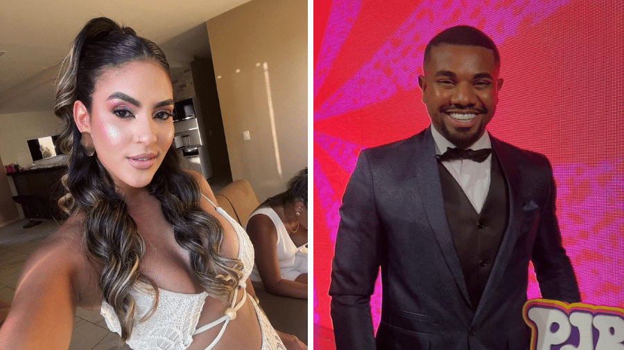 Davi e Adriana terminaram o namoro mais cedo neste mês