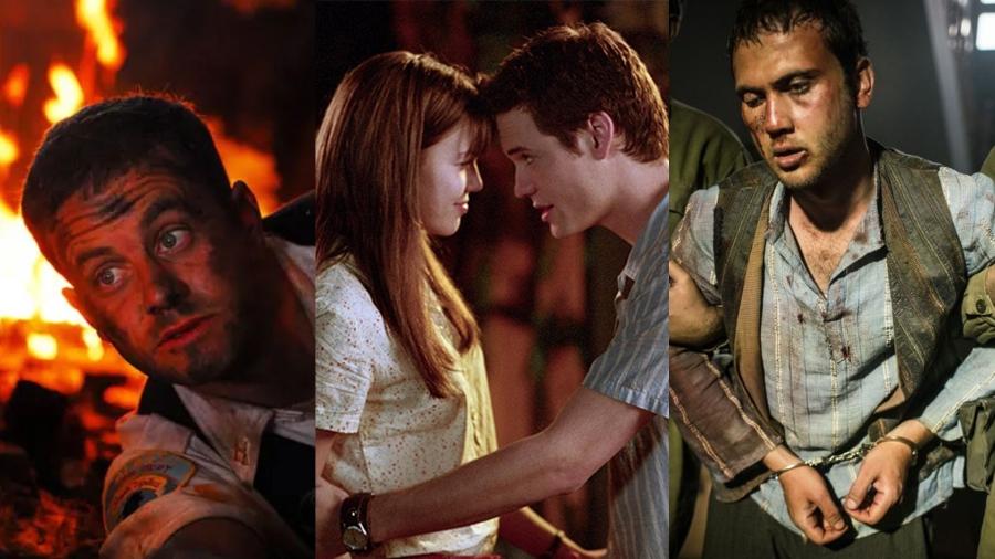 Cenas dos filmes "À Prova de Fogo"; Um Amor para Recordar e "Milagre da Cela 7" - Divulgação