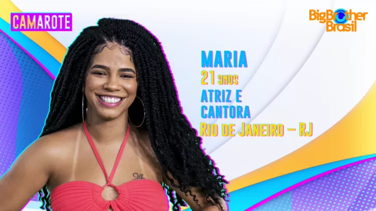 BBB 22: Maria é a quinta participante do grupo camarote anunciada - Divulgação/Globo - Divulgação/Globo