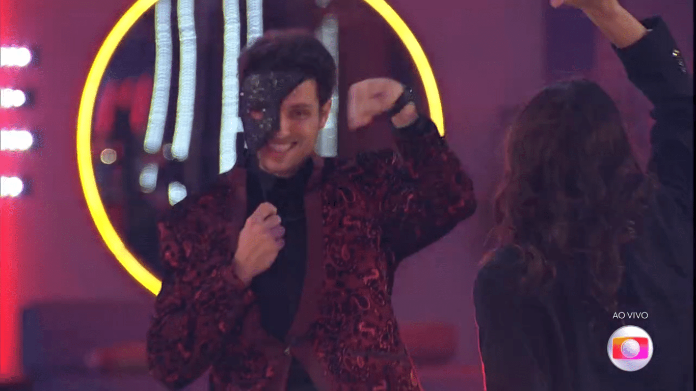 BBB 22: Lucas curtindo a sua segunda festa do líder - Reprodução/GloboPlay