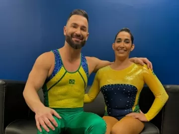 BBB 25: Diego e Daniele Hypólito fizeram história na ginástica brasileira