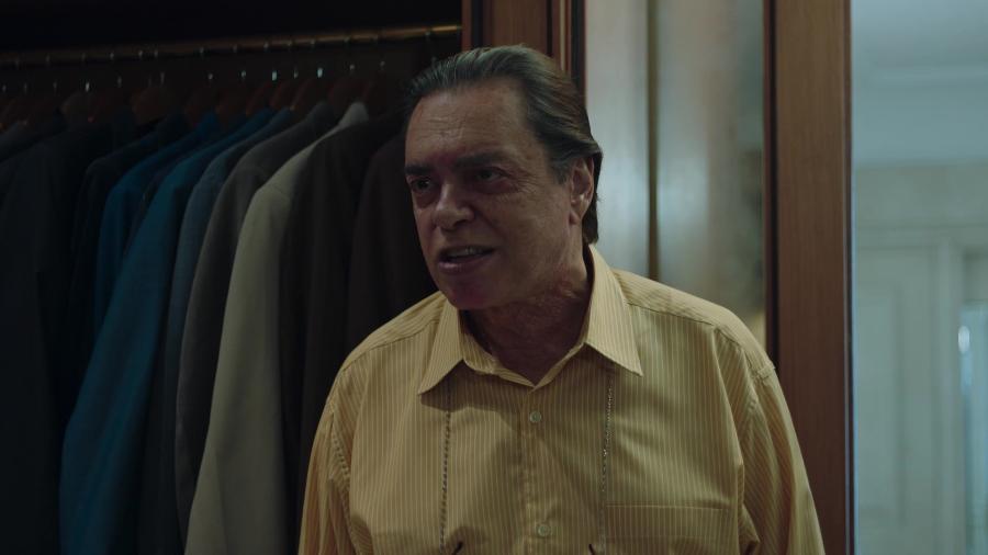 Silvio Santos (José Rubens Chachá) na série "O Rei da TV" (Star+) - Divulgação