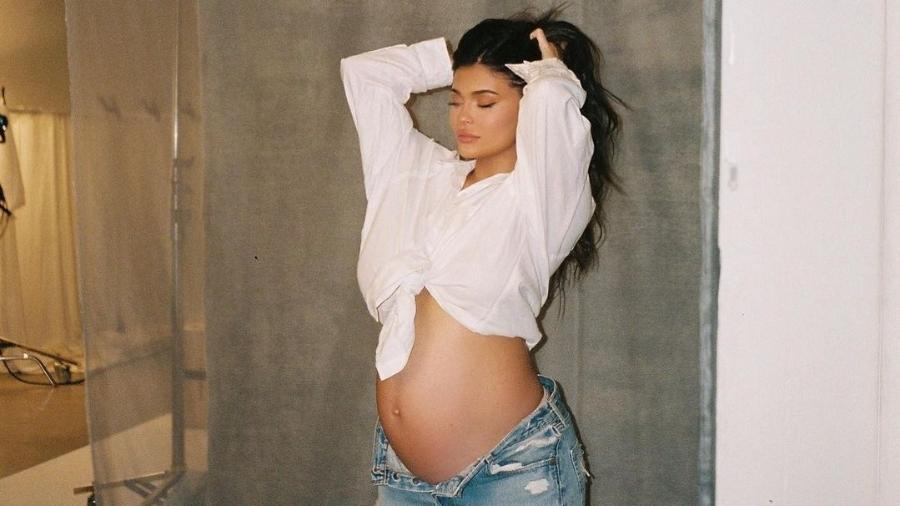 Kylie Jenner grávida do segundo filho - Reprodução/Instagram.