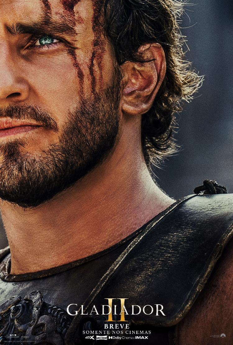 'Gladiador 2' chega aos cinemas em novembro deste ano