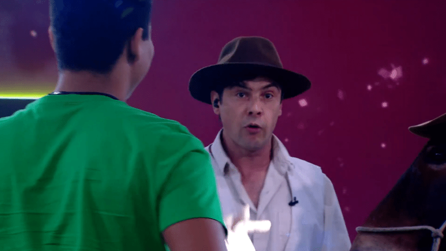 Sérgio Guizé divulgou "Êta Mundo Melhor!" no BBB 25 - Reprodução/Gshow