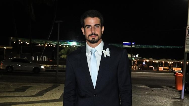 Enzo Celulari no casamento de GIovanna Lancellotti