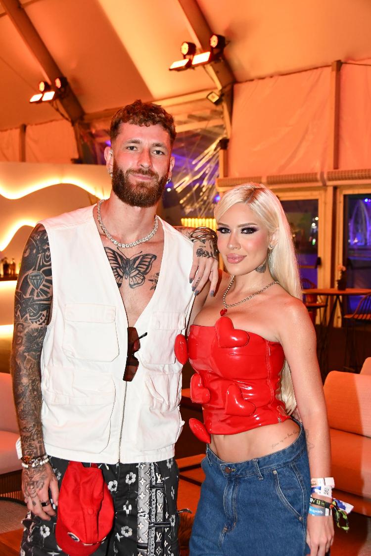 Léo Pereira e Karoline Lima no Rock in Rio 2024