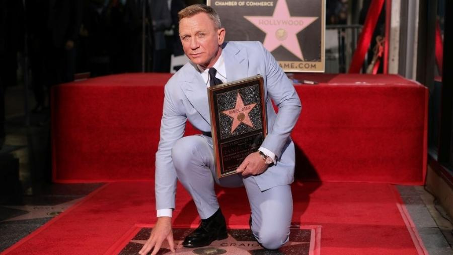 Daniel Craig comparece na Calçada da Fama em Hollywood - Rich Fury/Getty Images