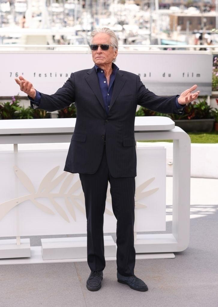 Michael Douglas no 76º Festival de Cannes - Mike Marsland/WireImage via Getty Images