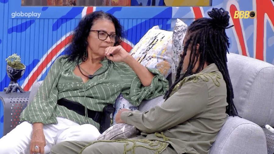 BBB 25: Vilma analisa jogo com filho, Diogo Almeida BBB 25: Vilma analisa jogo com filho, Diogo Almeida
