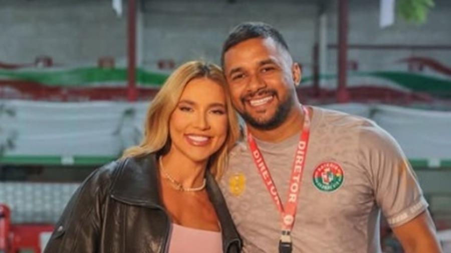 Virginia Fonseca marca presença em primeiro ensaio de bateria da Grande Rio Virginia Fonseca marca presença em primeiro ensaio de bateria da Grande Rio