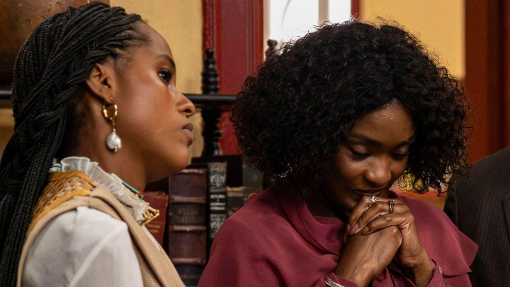 Niara (Erika Januza) e Alika (Duda Santos) em A Nobreza do Amor - undefined