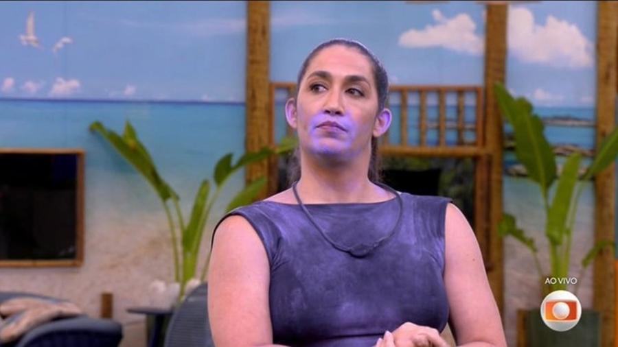 BBB 25: Daniele é advertida por Tadeu Schmidt - Reprodução/Globoplay