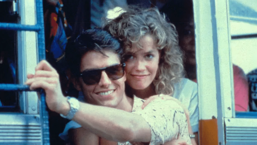 Tom Cruise e Elisabeth Shue fizeram "Cocktail" (1988) - Reprodução / Rex