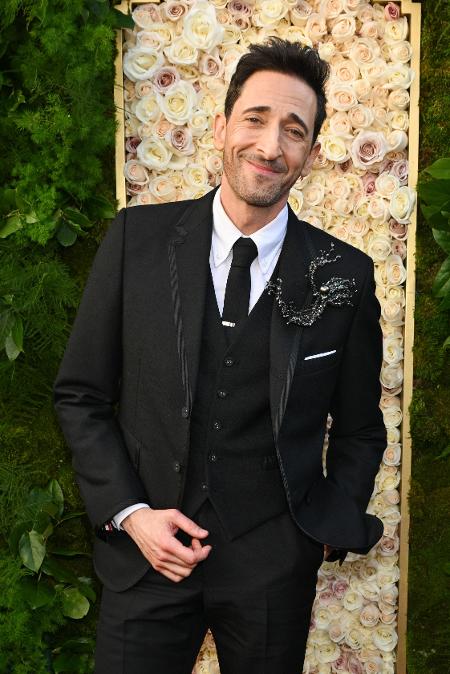 Adrien Brody no Globo de Ouro 2025