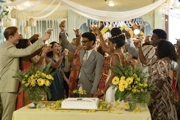 O casamento de Ulisses (Ícaro Silva) e Glorinha (Mariana Sena) em 'Garota do Momento' O casamento de Ulisses (Ícaro Silva) e Glorinha (Mariana Sena) em 'Garota do Momento'