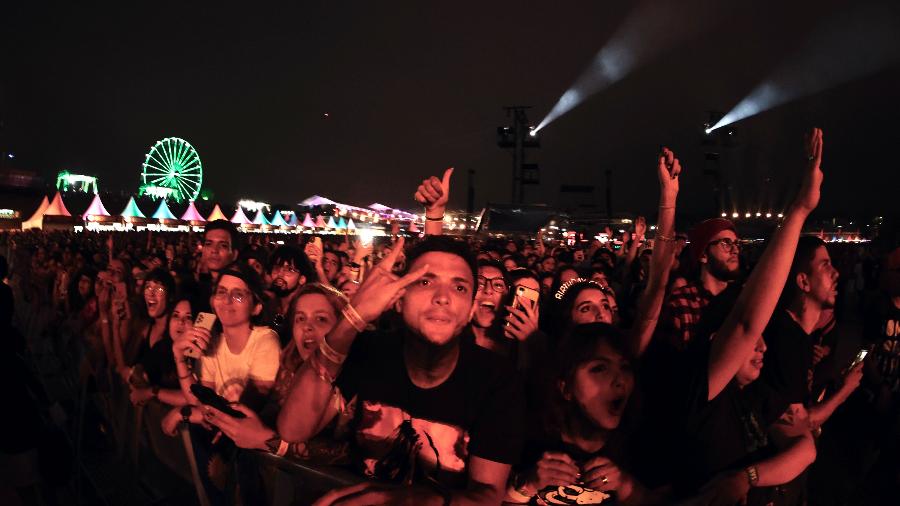 Público curte o sábado do Lollapalooza  - Mariana Pekin/Splash