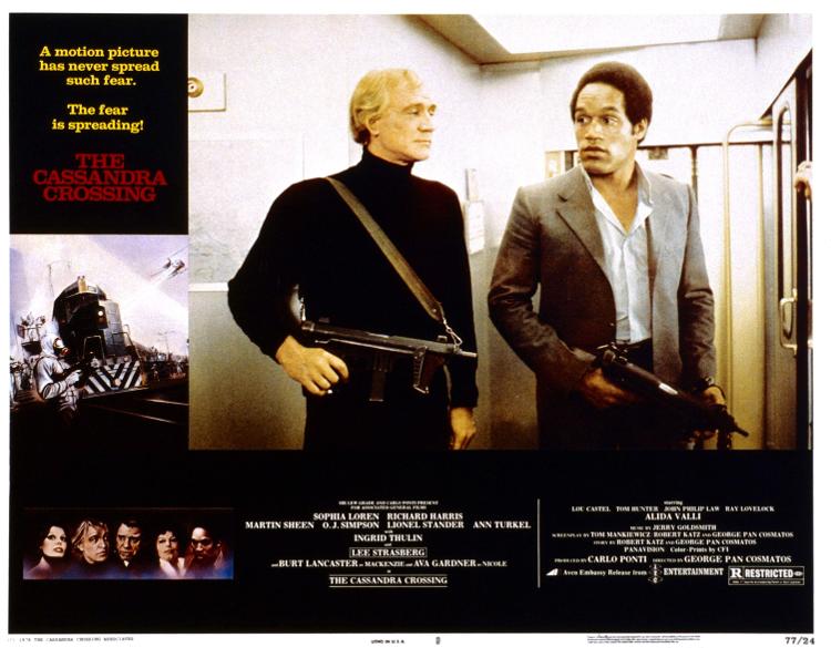 'A Travessia De Cassandra', de 1976, teve O.J. Simpson no elenco