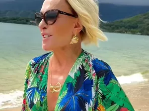 Ana Maria Braga aposta em fenda para gravar programa no Havaí