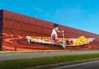 Mural gigante criado por Kobra terá mais que o dobro do tamanho
