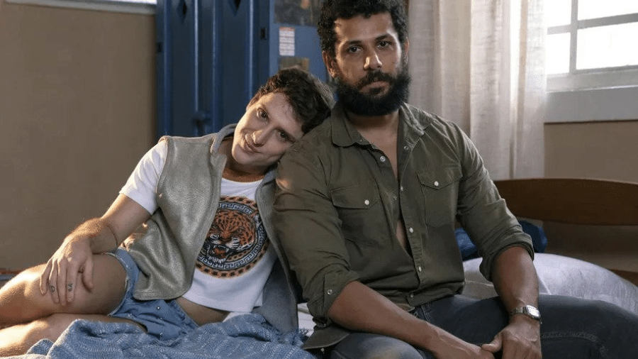 Kevin (Diego Martins) e Ramiro (Amaury Lorenzo) em "Terra e Paixão" - Manoella Mello/Rede Globo