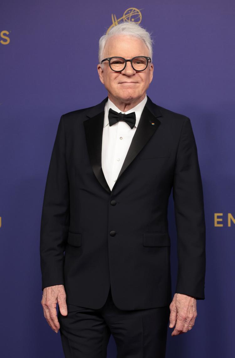 Steve Martin no tapete vermelho do Emmy 2024