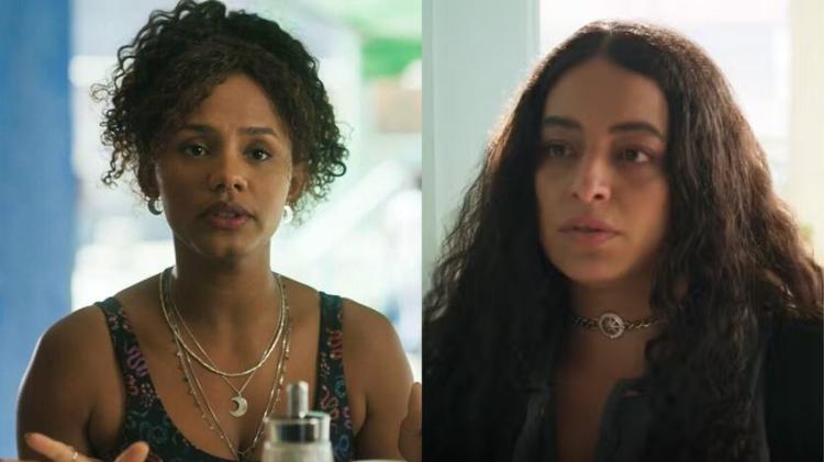 Madá (Jessica Ellen) e Cacá (Pri Helena) em 'Volta por Cima'