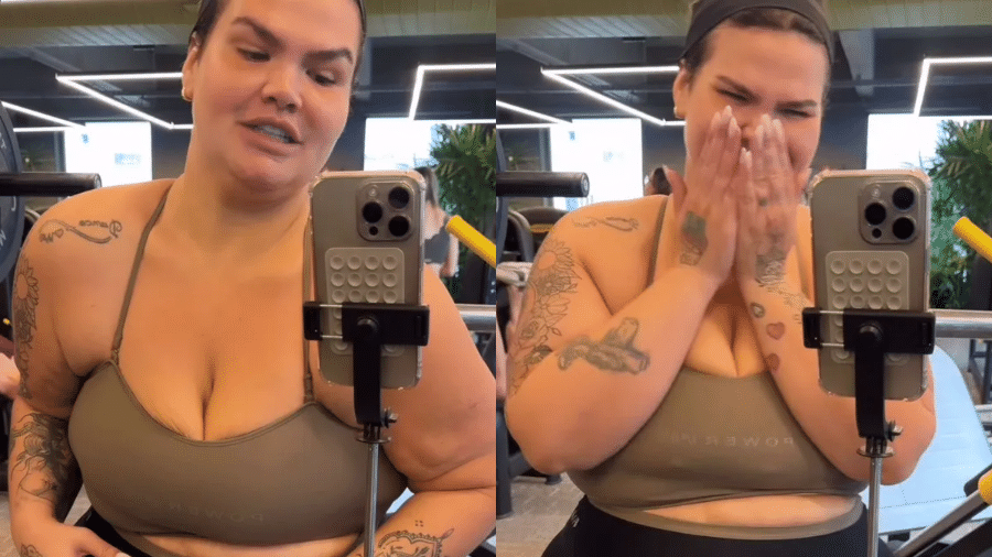 Thais Carla exibe resultado de bariátrica e treinos Thais Carla exibe resultado de bariátrica e treinos