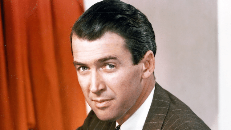 O ator Jimmy Stewart