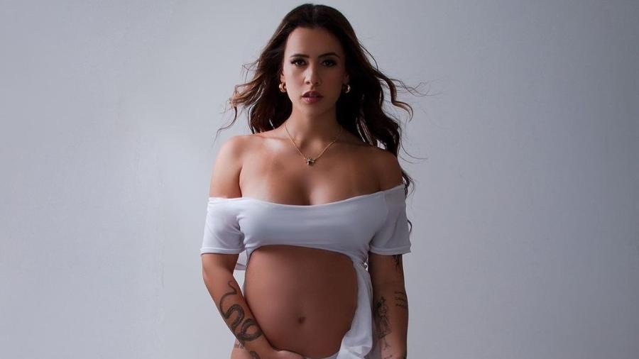 Maiára Quiderolly está grávida de 5 meses, bebê se chamará João Gabriel - Reprodução/Instagram