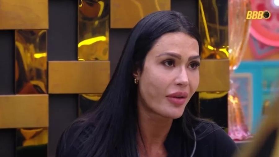 Gracyanne conversa na cozinha do BBB 25 - Reprodução/Globoplay