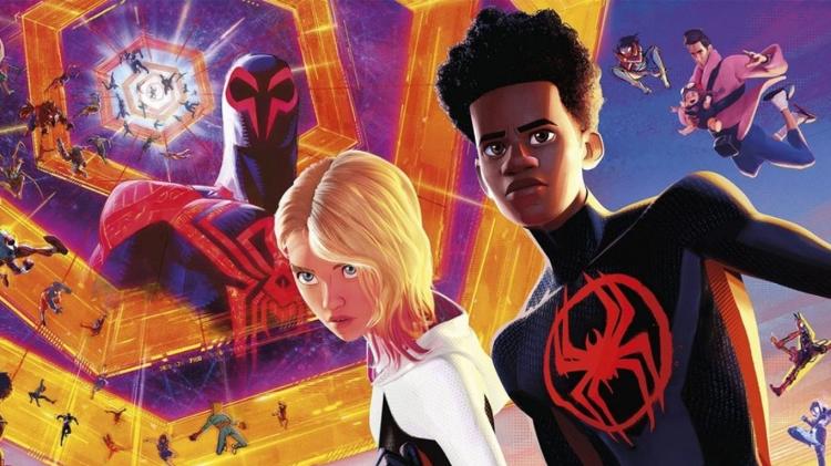 'Homem-Aranha: Através do Aranhaverso' 'Homem-Aranha: Através do Aranhaverso'